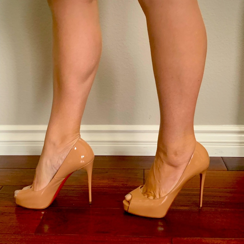 Christian Louboutin Classic Nude Heels
